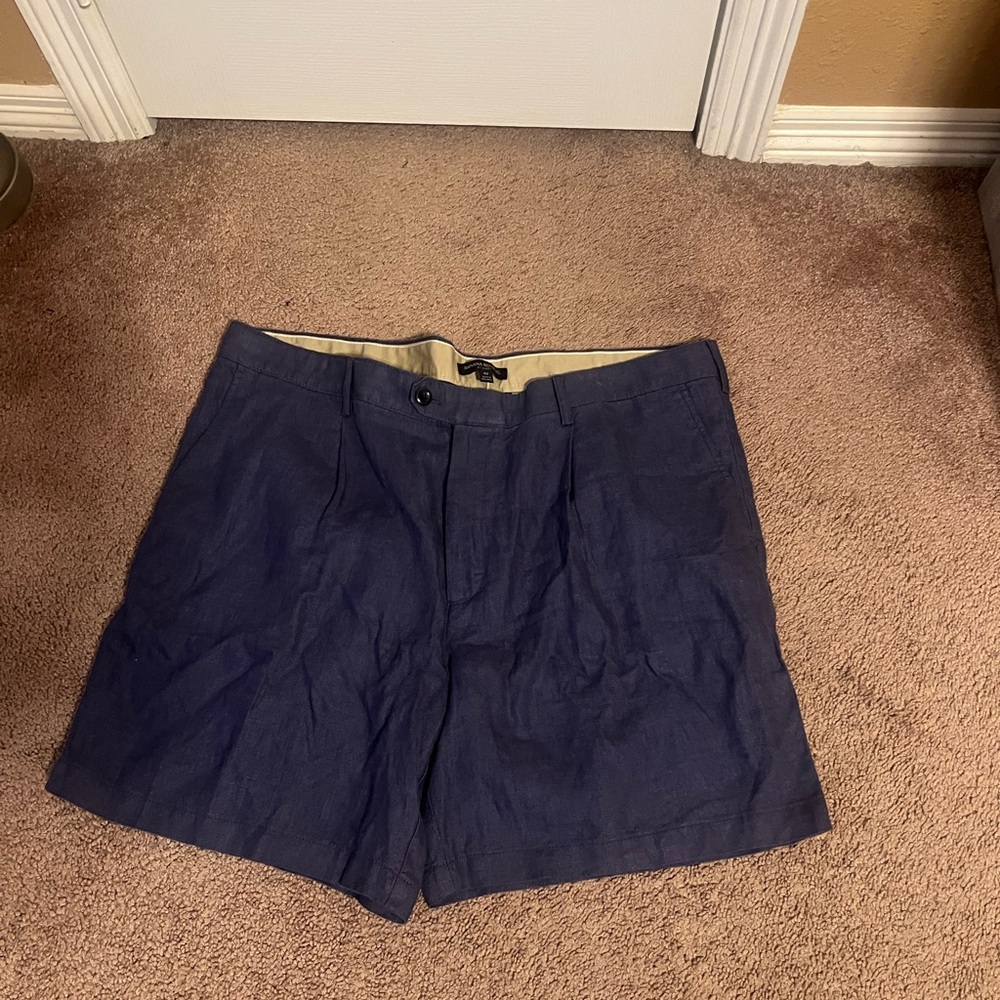 Banana Republic linen shorts sz 40 New